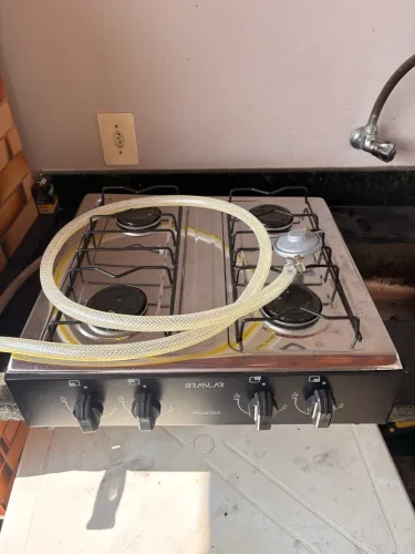 Vende-se disco de arado 60cm e fogão portátil
