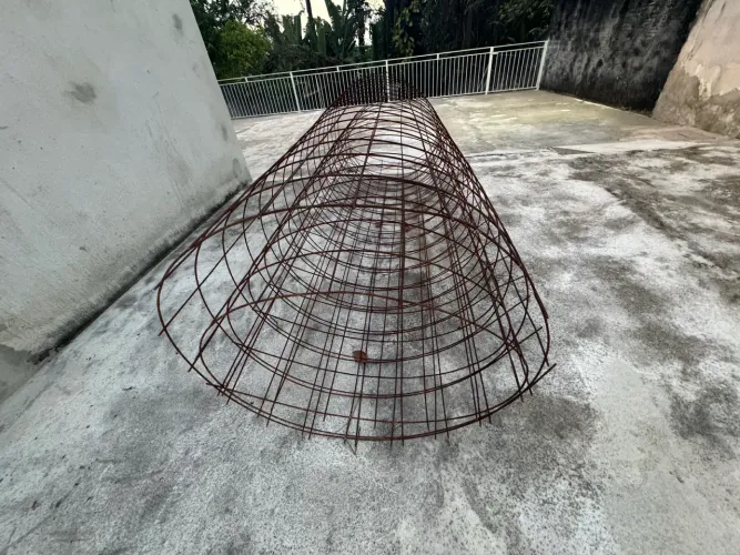 Tela de ferro Q75 para piso