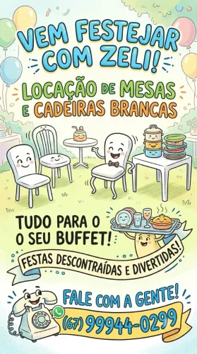 Locação para sua festa 