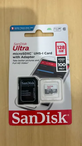 Cartão Memória 128gb sandisk original Ultra 100mbs Sandisk