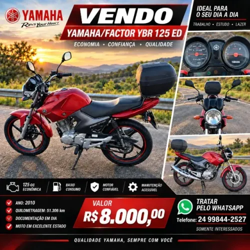 YAMAHA/FACTOR YBR 125 ED 2010