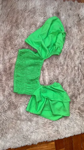 Blusa farm verde top