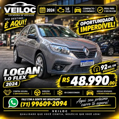 Renault Logan Zen Flex 1.0 12V 4P Mec. 2023