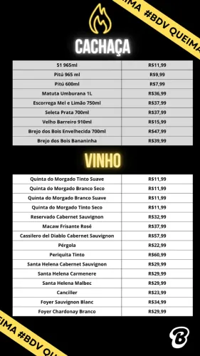 Bebidas quentes e destilados