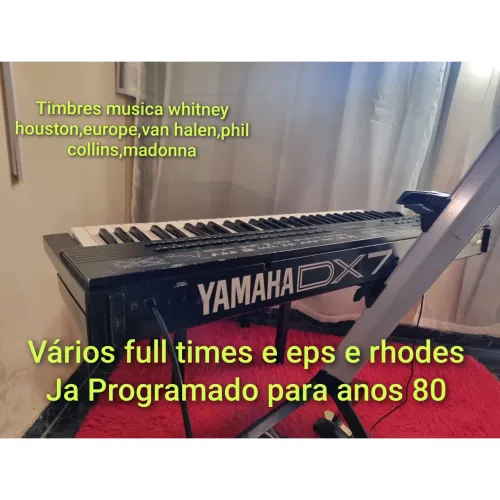 Teclado sintetizador Yamaha Dx7s