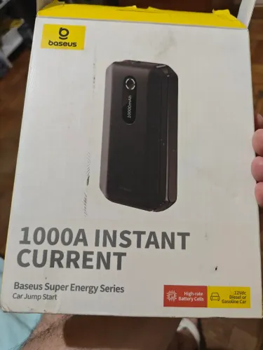 Auxiliar de partida Baseus original 1000A