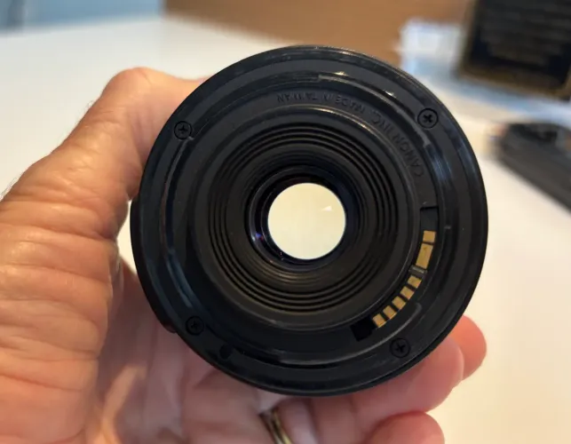 Lente Canon 18-55 mm excelente!