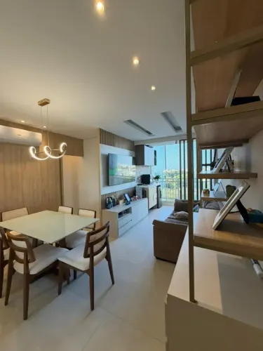 Brisas Altos do Calhau | 72m² | 2 Suítes | Closet | Nascente | Mobiliado