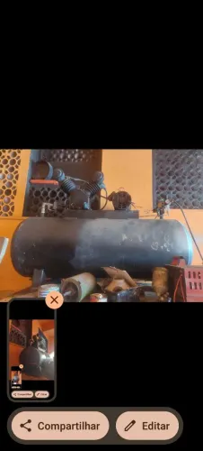 COMPRESSOR 300LITROS DE PINTURA