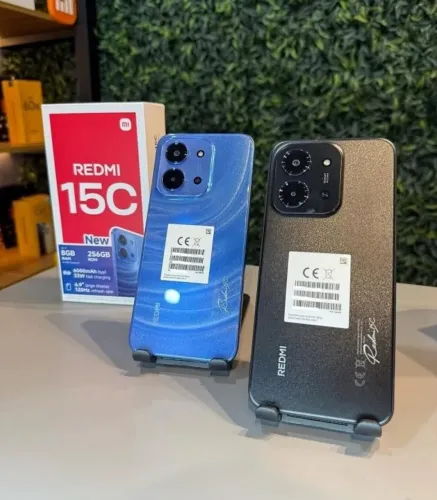 Redmi 15C 256GB 8GB RAM Tela 120Hz Câmera 50MP