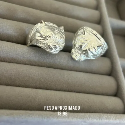 ANEL DO PIT BULL 13,9g (PRATA 925)