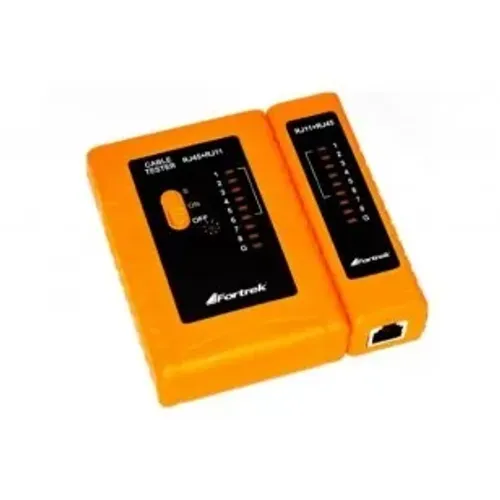 TESTADOR DE CABOS CONECTORES RJ-11 E RJ-45 HYX TCF-101 70122