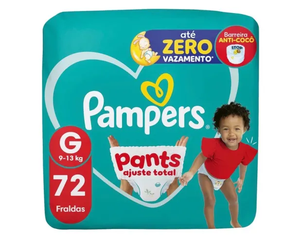 Fralda Pampers Pants tamanho G