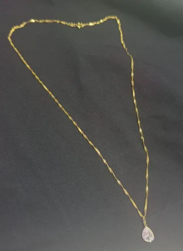 Vendo cordão de ouro trabalhado.