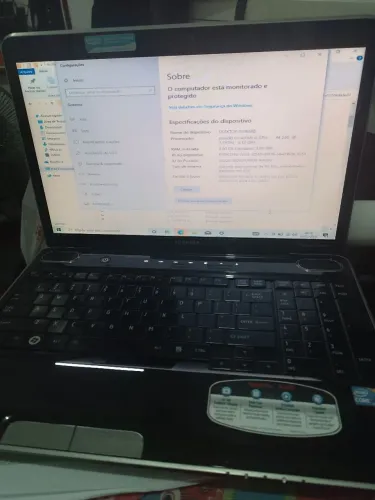Notebook Toshiba satellite A505