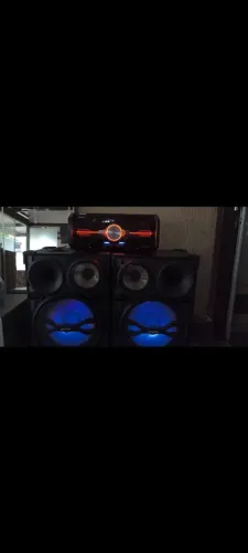 Sony Genezi FST-SH2000 com duas caixas acústicas Sony SS-SH2000