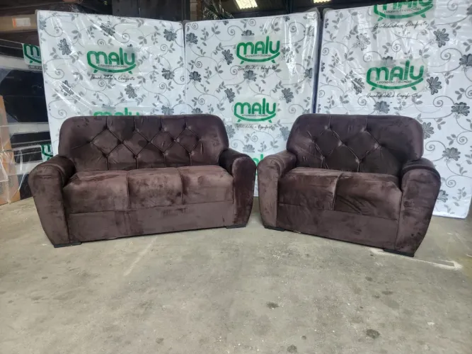 Conjunto de Sofá 3 e 2 lugares 