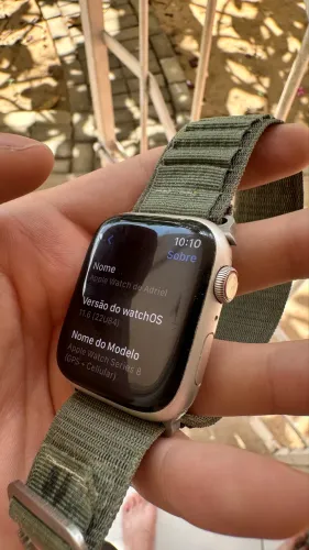 Apple Watch Série 8 Prata 45mm