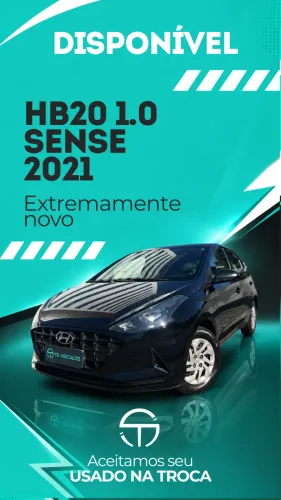 Hyundai HB20 Sense 1.0 Flex 12V MEC 2021