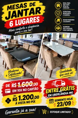 Mesa 6 lugares