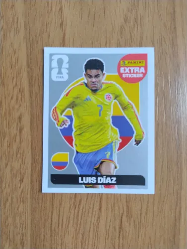Figurinha legend prata do Luís Diaz 