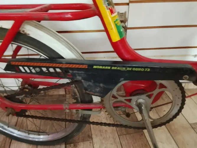 Bicicleta Monark, Monareta Dobramatic, aro20, Brasil Ouro 73
