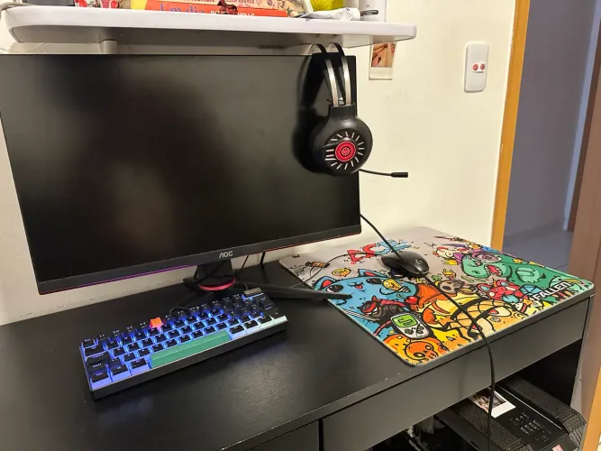 pc gamer + setup completo (monitor 165hz + periféricos de marca)