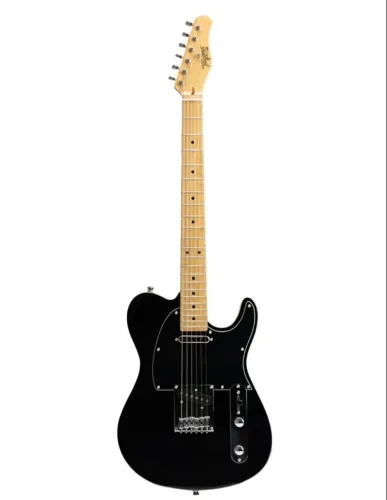 Guitarra Tagima T550 T-550 Black Escala Clara Corpo Alder