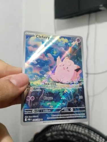 Carta pokémon TCG clefairy ilustrada 094/088 NM