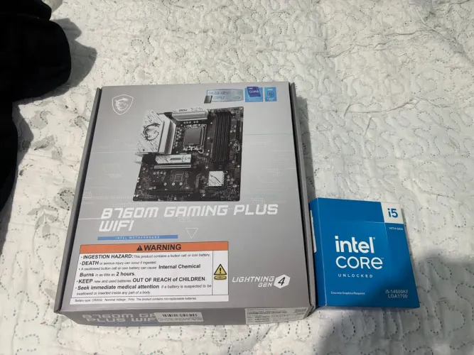 Kit Placa Mãe e CPU - Intel