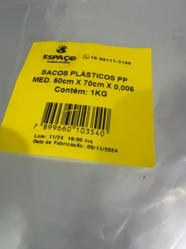 Sacos para cestas de presentes 50x70x0,06