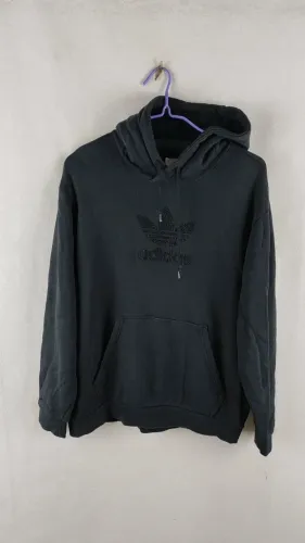 Moletom masculino Adidas, circunferência do peito de aproximadamente 120 cm, compr 70cm