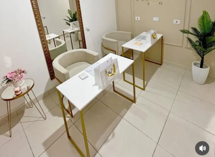  Mesa manicure  moveis industriais  