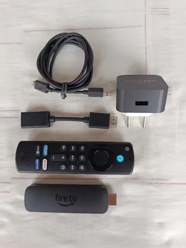 Amazon Fire TV Stick 4K 2° Ger. wi-fi 6 - Streaming de Alta Qualidade 