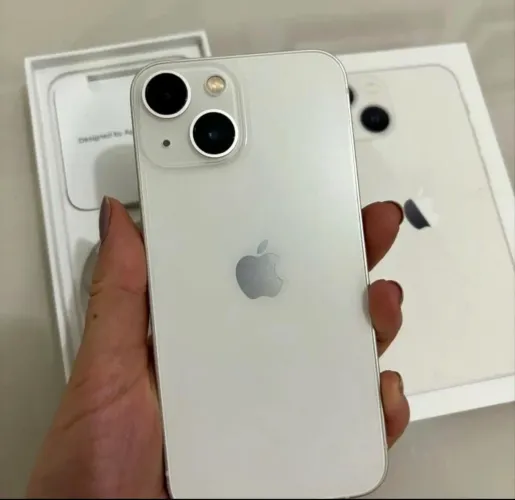 iPhone 13 branco 128 Gb 6 meses garantia