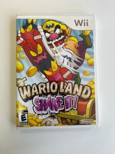 JOGO WARIO LAND SHAKE IT! SEMINOVO - WII