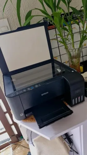 Impressora Epson L3150 (Wi-fi) + Tanque de Tinta Cheio - em Excelente Estado