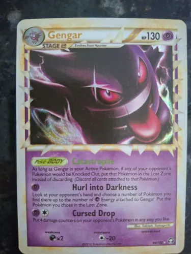 Carta Pokemon Gengar