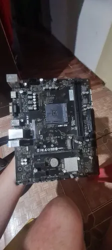 Placa mae b450m Biostar (com defeito)