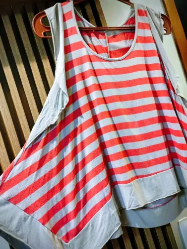 Blusa larga Tam M
