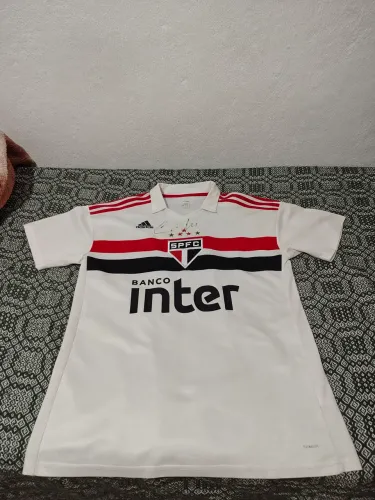 Camisa São Paulo 2018 Autografada Cafu