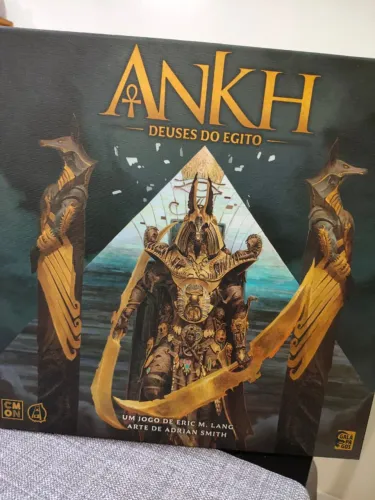Jogo de Tabuleiro Ankh: Deuses do Egito