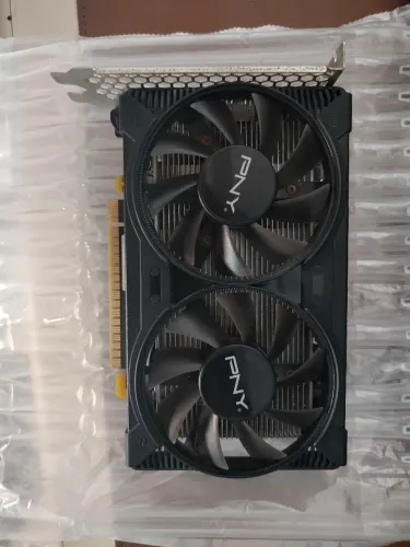 PLACA DE VIDEO GTX 1650 4 GB GDDR6 PNY -USADA EM EXCELENTE ESTADO