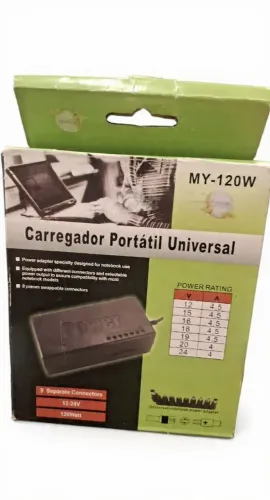 Carregador portátil universal 
