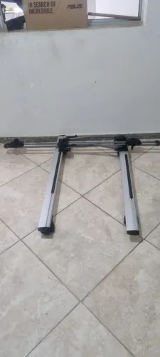 Transbike de teto thule com suporte para longarina