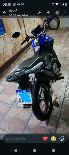 Yamaha crosser modelo 2025 com 8.025 de quilometragem