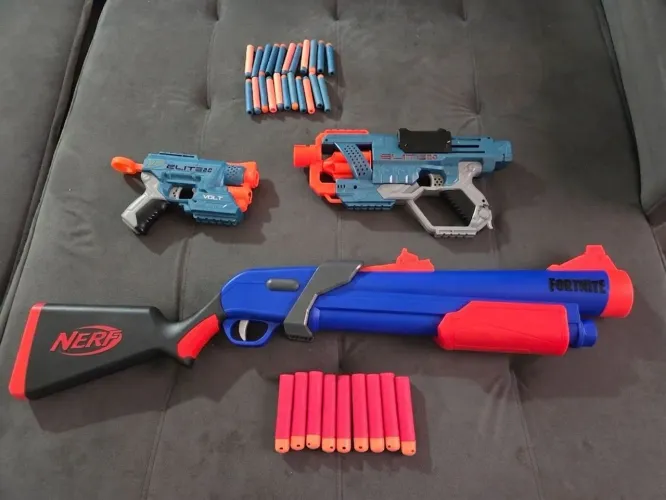 3 Nerf novas preço de desapego