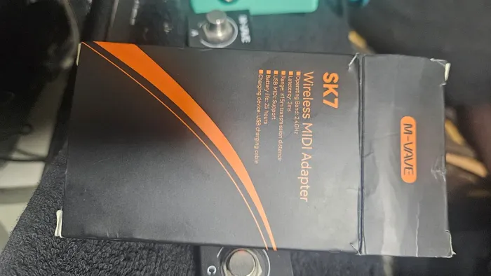 M-vave Sk-7 Adaptador Midi Sem Fio Baixa Latência Estúdio!