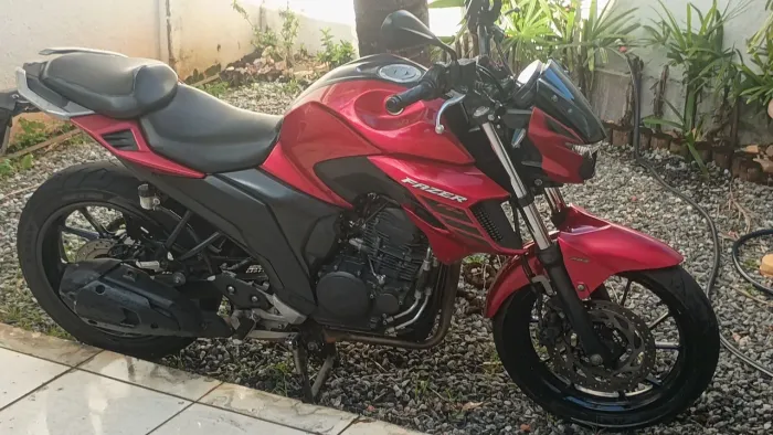 Fz25 Fazer250 2022 Vermelha