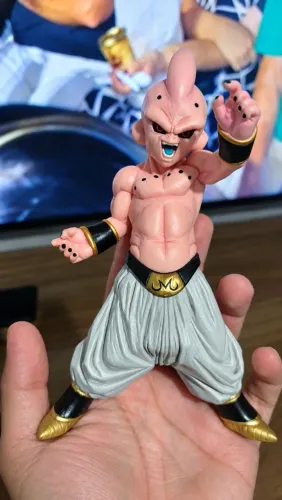 Majin Boo 20cm - Boneco Colecionável Dragon Ball Z